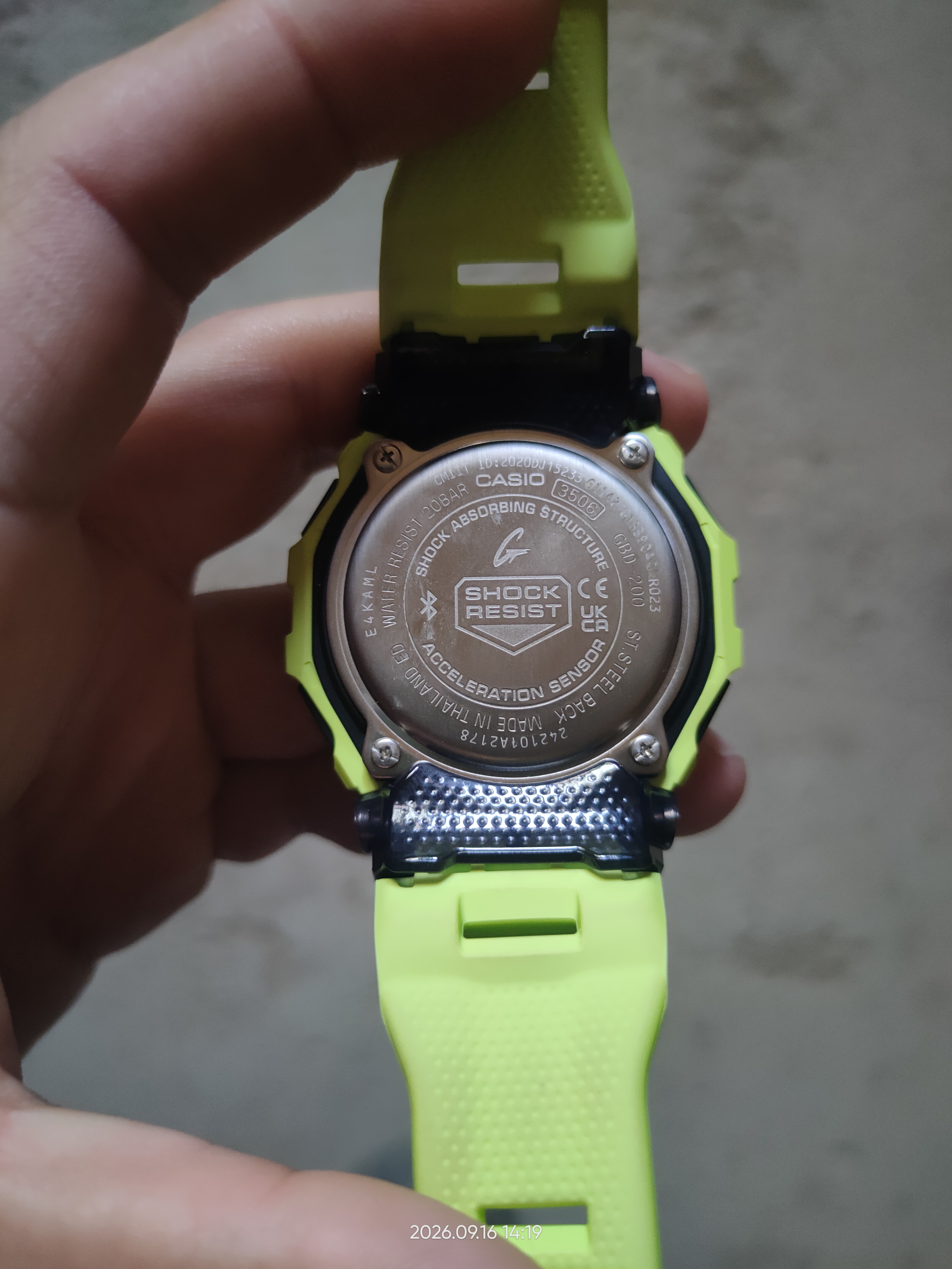 Casio G-Shock GBD200 photo 2